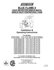 Shivvers BLUE FLAME II FH2030-3P460LP-CSA Installation & Operating Instructions Manual