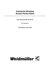 Weidmuller IE-WLT-BL-AP-CL User Manual