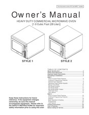 ACP MRC Series Owner's Manual