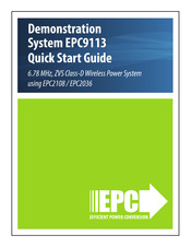 Epc EPC9113 Quick Start Manual