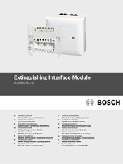 Bosch FLM-420-RLE-S Installation Manual