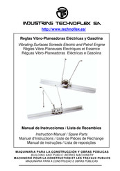 INDUSTRIAS TECHNOFLEX PGM Instruction Manual / Spare Parts