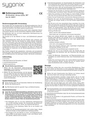 Sygonix 1425517 Operating Instructions Manual