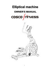 Cosco Fitness FURY 58 Owner's Manual