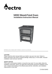 Nectre Fireplaces N350 Installation Instructions Manual