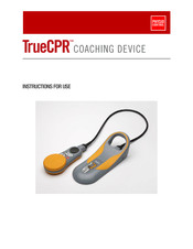 Physio Control TrueCPR 80596-000001 Instructions For Use Manual