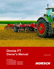 horsch Omnis FT 11 Owner's Manual