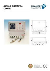 Praher Plastics SOLAR CONTROL
COMBI Manual