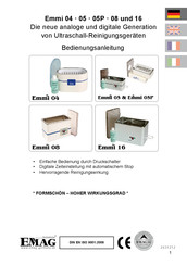 EMAG Emmi 08 Quick Start Manual
