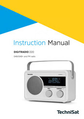 TechniSat DIGITRADIO 220 Instruction Manual