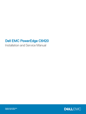 Dell EMC PowerEdge C6420 Installation And Service Manual