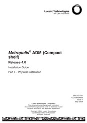 Lucent Technologies SI-L16.2C1/1 Installation Manual