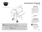 Prime Grill KC King 600 Manual