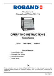 ROBAND PM60 Operating Instructions Manual