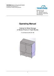 TESTING 1.0321.02 Operating Manual