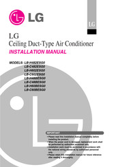 LG LB-C482ESG0 Installation Manual