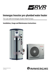 Immergas INOXSTOR 200 Installation, Usage And Maintenance Instructions