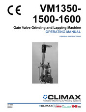 Climax VM1350 Operating Manual