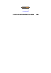 Econo CAM-20XB Manual