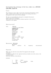 Apogee Duetta Instructions Manual