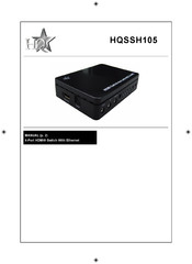HQ HQSSH105 Manual
