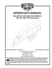 Millcreek 588 Operator's Manual