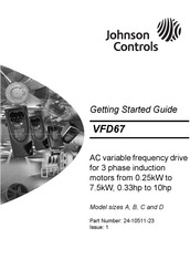 Johnson Controls VFD67CDB Getting Started Manual