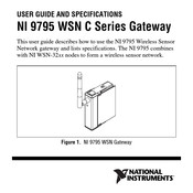 NI C Series User Manual And Specifications
