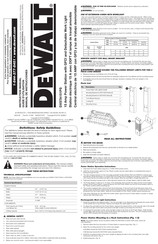 Dewalt DXSTA151PS Instruction Manual