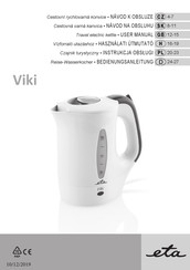 eta Viki 0599 User Manual