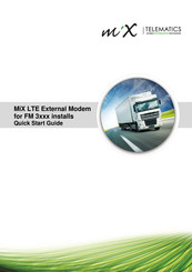 MiX Telematics LTE External Modem Quick Start Manual