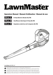 Lawnmaster BL705 Operator's Manual