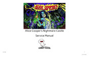 Spooky Pinball Alice Cooper's Nightmare Castle Service Manual
