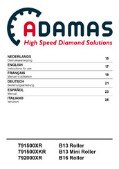 ADAMAS 792000XR Instructions For Use Manual