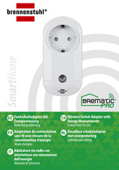 brennenstuhl BREMATIC PRO SmartHome FA EM 868 01 W3600 3726 Instructions For Use Manual