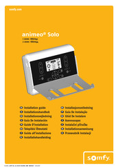 SOMFY animeo Solo Installation Manual