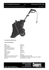 Coopers of Stortford 9255 Instructions For Use Manual