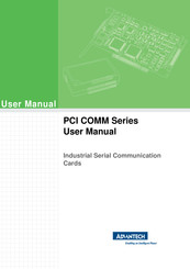 Advantech PCI-1610C User Manual