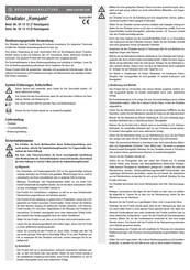 Conrad Compact 55 13 13 Operating Instructions Manual