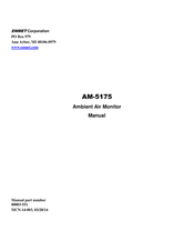 ENMET AM-5175 Manual