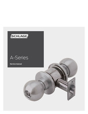 Schlage A10S Service Manual