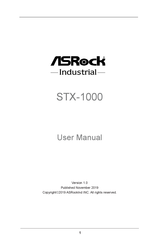ASROCK STX-1000 User Manual
