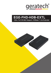 geratech EGE-FHD-HDB-EXTL Manual