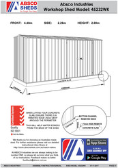 Absco 45232WK Assembly & Instruction Manual