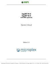 Microplex logiJET T6-2 Operator's Manual