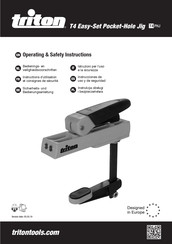 Triton T4 PHJ Operating/Safety Instructions Manual