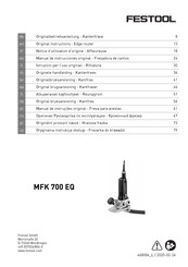 Festool MFK 700 EQ Original Instructions Manual