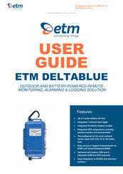 ETM 71505 User Manual