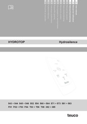 Teuco HYDROTOP 572 User Manual