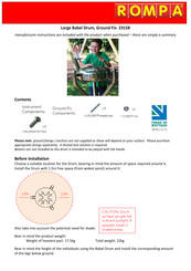 Rompa 23158 Instructions Manual